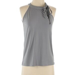 Banana Republic Light Gray Halter Top
